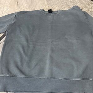 Zara Green Crewneck Sweatshirt